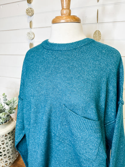 Everlasting Hope Raw Hem Sweater