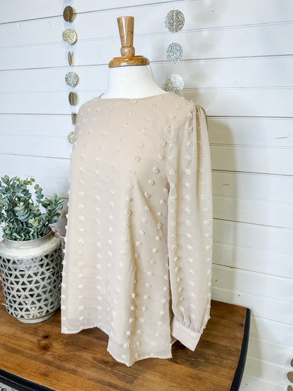 Excited For This Swiss Dot Top