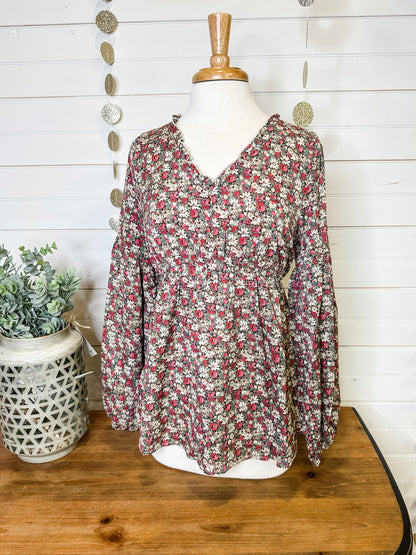 Time After Time Floral Top