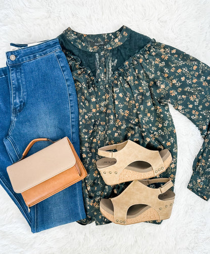 Look The Other Way Floral Top