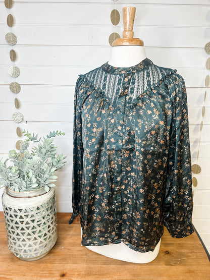 Look The Other Way Floral Top