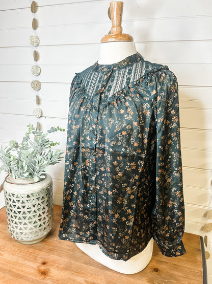 Look The Other Way Floral Top
