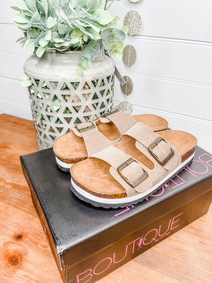 Corky's Beach Babe Birk Style Sandals