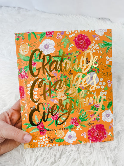 Gratitude Changes Everything Journal
