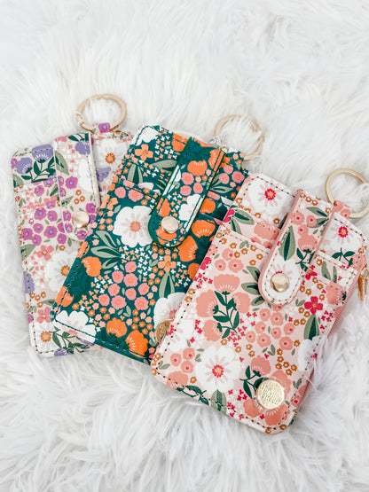 Sweet Meadow Keychain Wallet