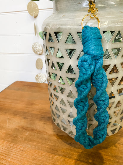 Spiral Wristlet Keychain