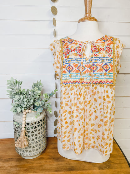 Sweet Marigold Top