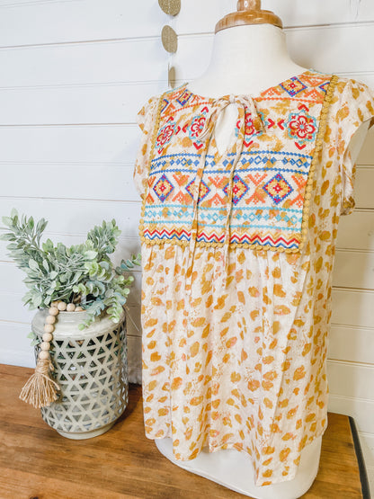 Sweet Marigold Top