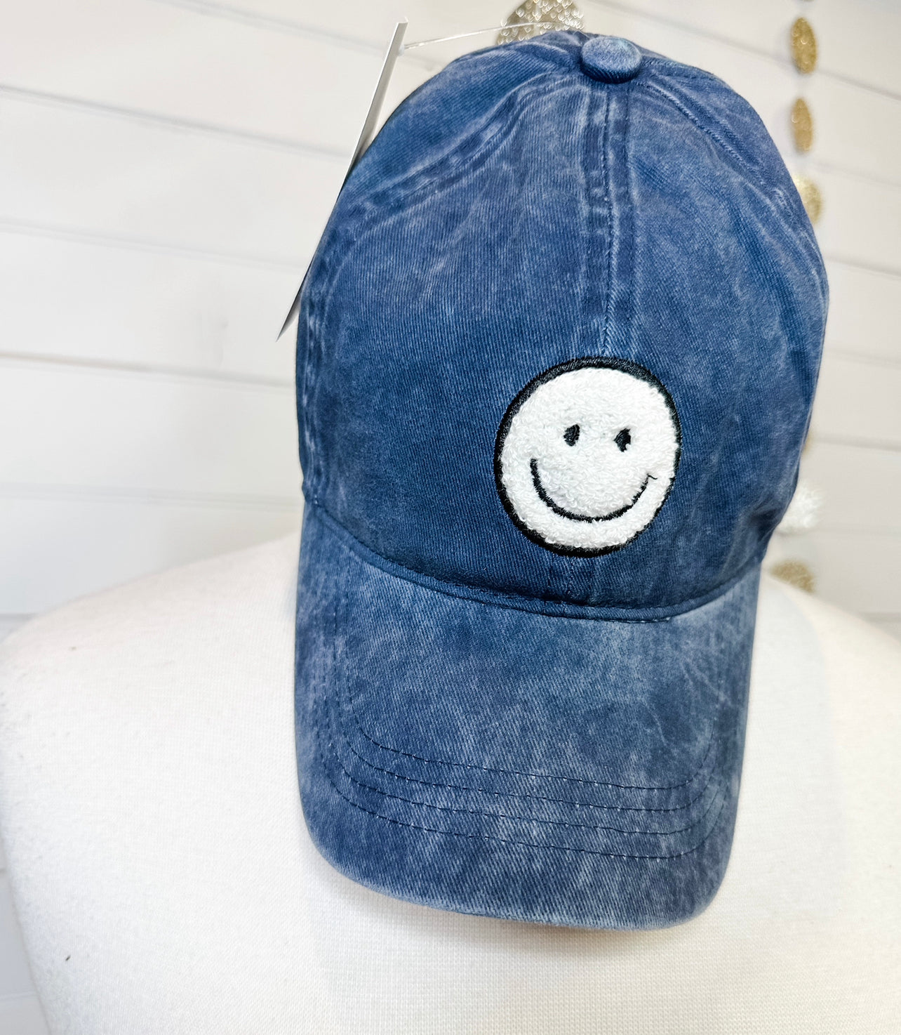 Happy Face Patch Hat