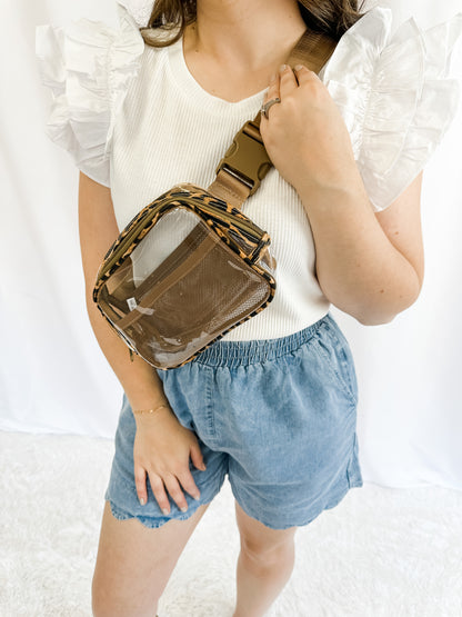 Raya Mini Clear Belt Bag