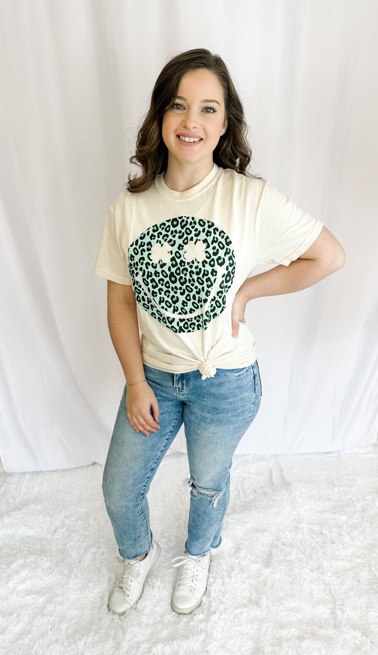 St. Patty Happy Face Graphic Tee