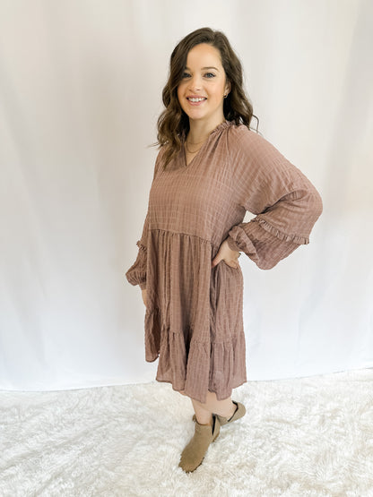 Talk For Hours Babydoll Dress