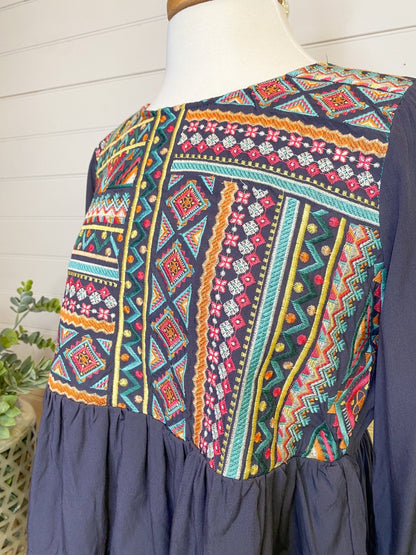 Almost Midnight Long Sleeve Top - The Southern Loft