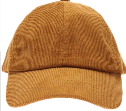 Corduroy Criss Cross Cap