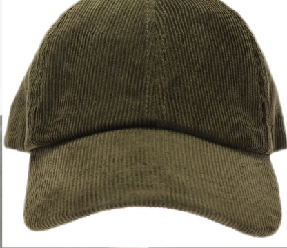 Corduroy Criss Cross Cap