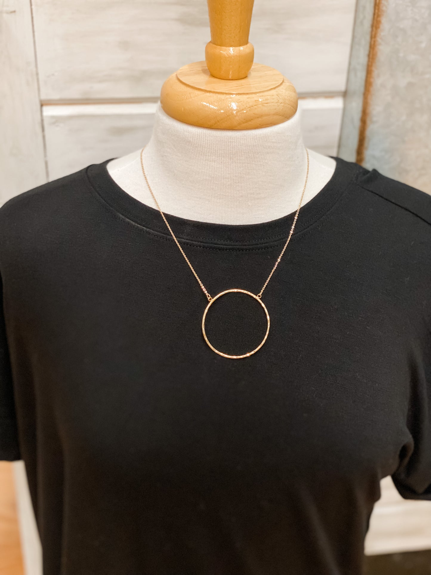 Circle of Life Open Pendant Necklace